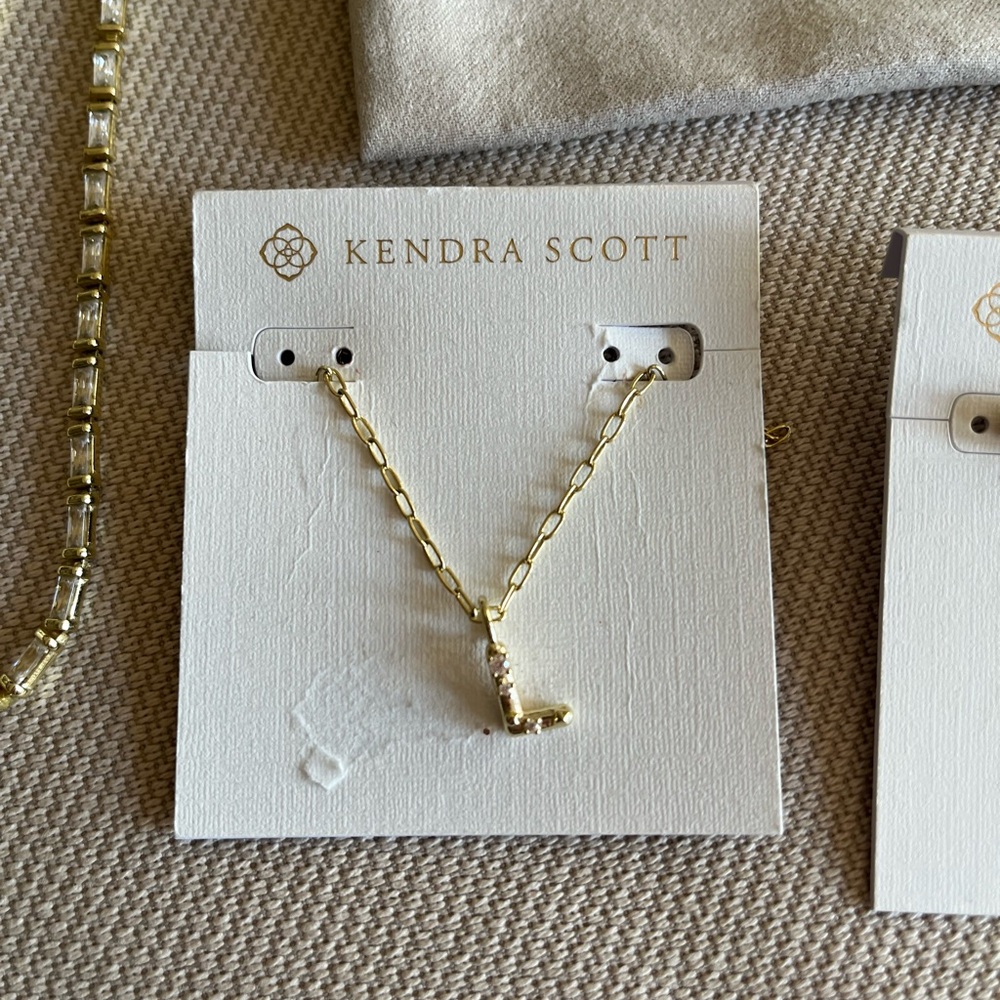 Kendra Scott Letter L Gold